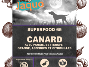 La Jacquesson© Croquettes Sans céréales-65% de canard avec que des super-aliments