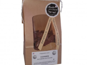 Kit pour Cookies Chocolat Noir et Lait - 330g