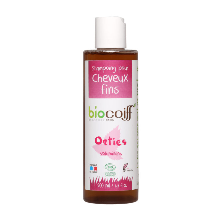 Shampooing bio aux orties cheveux fins