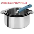 Série 3 casseroles 16-18-20 cm CRISTEL