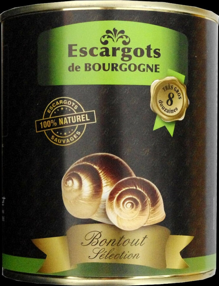 Escargots de bourgogne Bontout