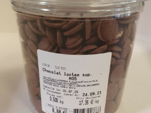 Chocolat de couverture Lactée supérieure BARRY 500 grammes