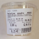 Gélatine en poudre 100 grammes