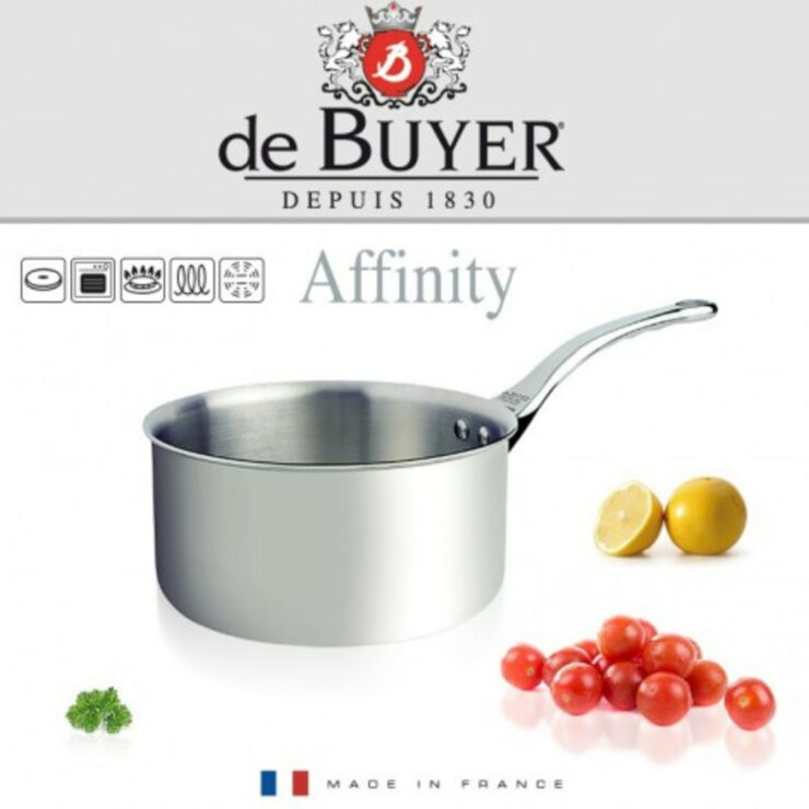 Casserole inox Affinity 16 cm