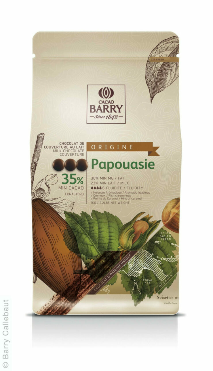 Chocolat de couverture Papouasie 35 % Barry