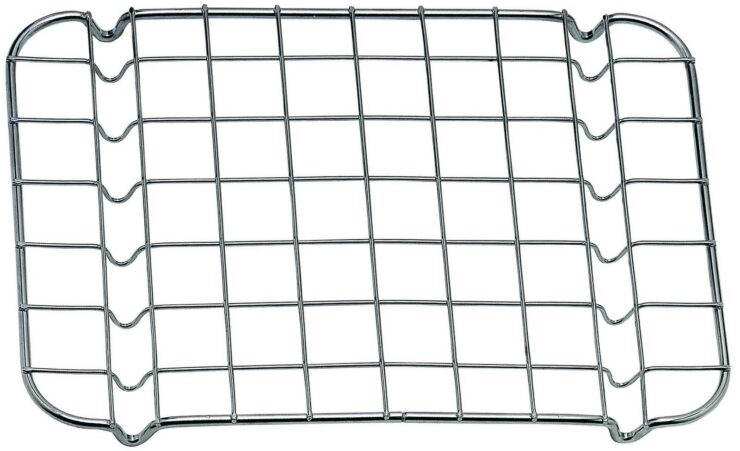 Grille plat rectangulaire de 35 cm