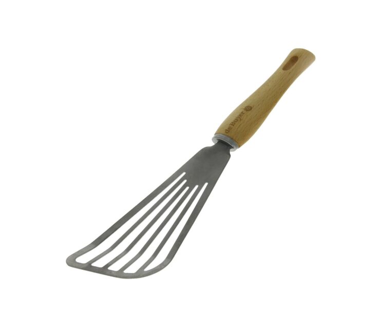 Spatule flexible inox manche bois