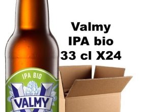 Carton 24 bouteilles bière Valmy IPA 6.5° bio 33 cl