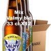 Carton 12 bouteilles mix bières Valmy bio 33 cl