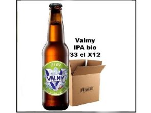 Carton 12 bouteilles bière Valmy IPA 6.5° bio 33 cl