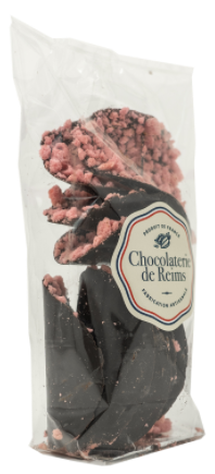 Tuiles Biscuit de Reims Chocolat Noir – 100g