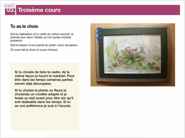 Cours d’initiation à l’aquarelle