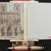 Carte postale imprimée, « Facade cathédrale de Reims »