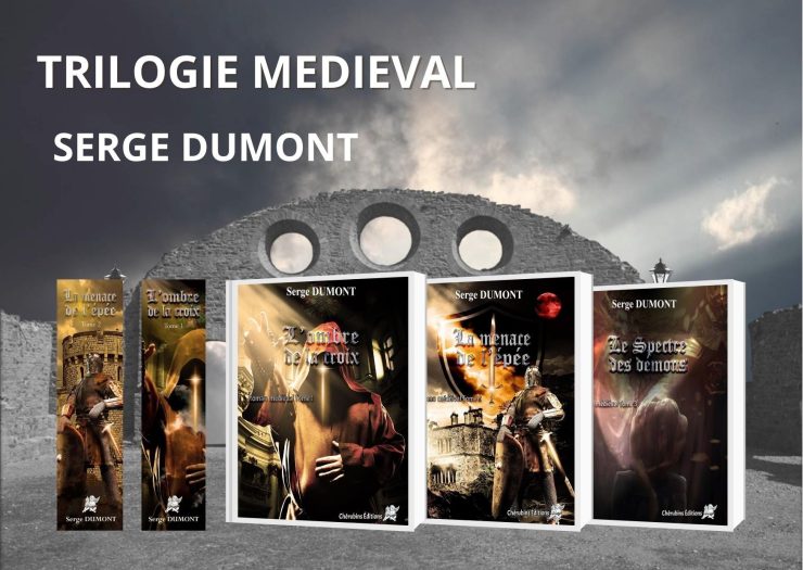 Pack romans médiévaux - auteur Serge DUMONT