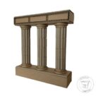 Colonnes en carton