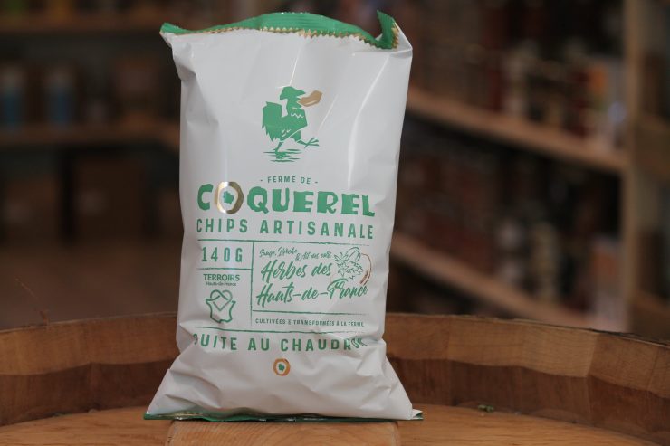 Chips Coquerel aux herbes des Hauts-de-France