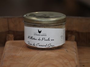 Rillettes de Poule au foie gras de canard