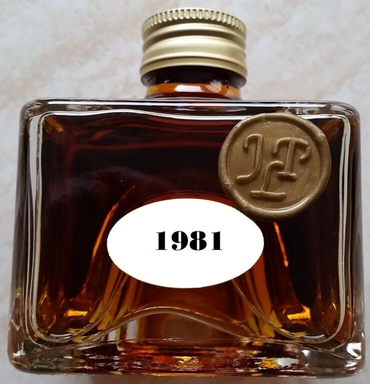 Armagnac Lamiable flacon 20 cl 1981