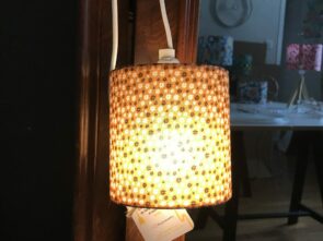 Lampe baladeuse ocre