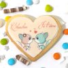 5 Biscuits personnalisés Spécial "Saint Valentin"